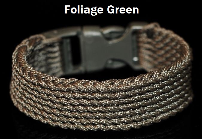 Kelly Emerald Green Paracord Bracelet 550 Wristband Survival Camping Safety NEW